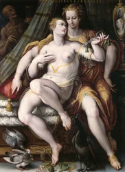Fåfänga, blygsamhet och död, 1569